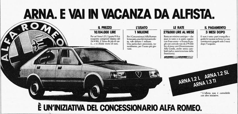 Alfa Romeo Arna la più brutta article-post