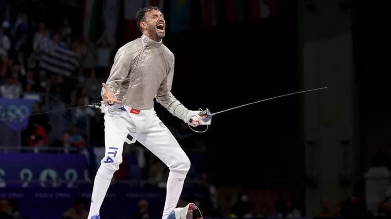 Parigi 2024: il bronzo di Luigi Samele nella sciabola preview