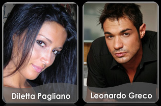 Leonardo Greco e Diletta Pagliano nell’agenzia ‘Alone Contract’