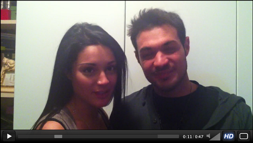 Leonardo Greco e Diletta Pagliano: videomessaggio ai fan