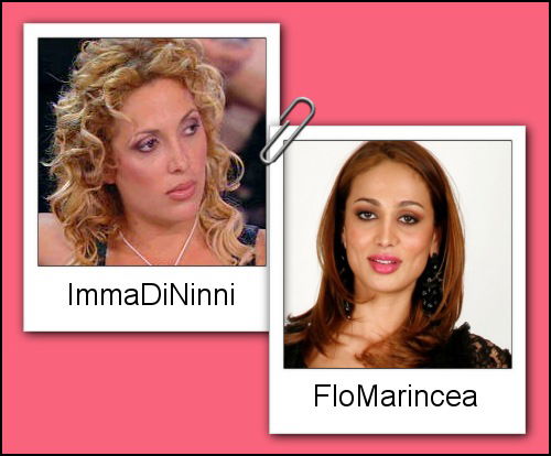 Somiglianza tra Imma Di Ninni e Flo Marincea