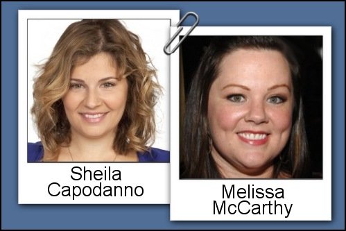 Somiglianza tra Sheila Capodanno e Melissa Mc Carthy