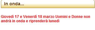 Uomini e donne