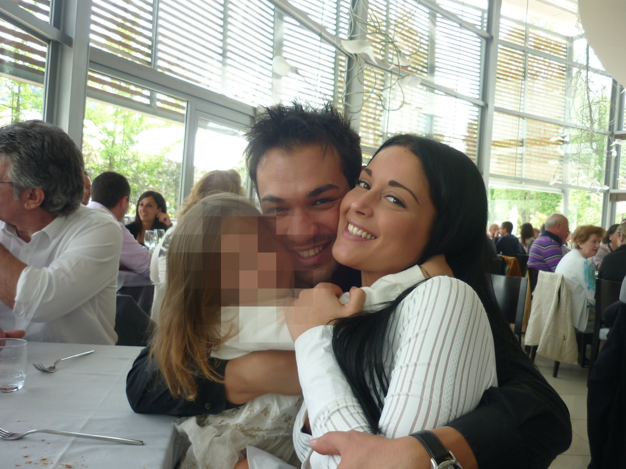 Leonardo Greco, Diletta Pagliano e la piccola Sofia