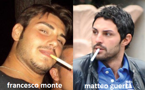 Somiglianza tra Francesco Monte e Matteo Guerra Somiglianza tra Francesco Monte e Matteo Guerra