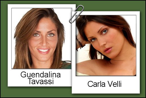 Somiglianza tra Guendalina Tavassi e Carla Velli