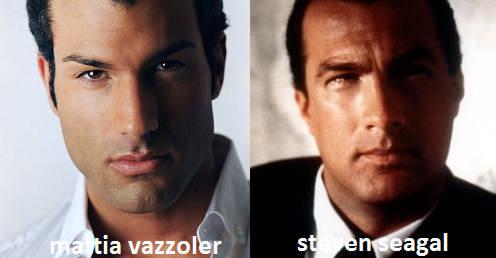 Somiglianza tra Mattia Vazzoler e Steven Seagal