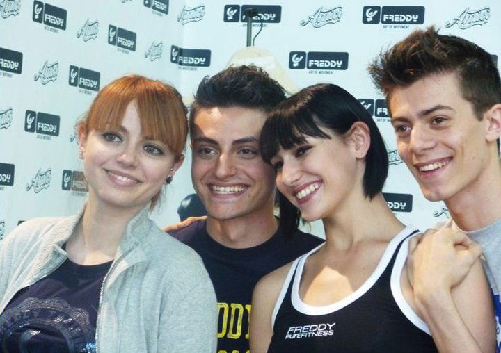 Annalisa Scarrone,Virginio Simonelli,Giulia Pauselli e Denny Lodi