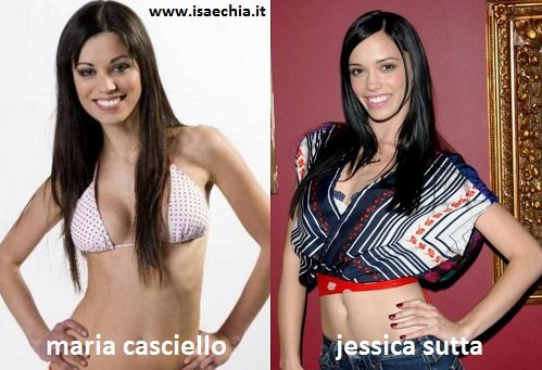 Somiglianza tra Maria Casciello e Jessica Sutta