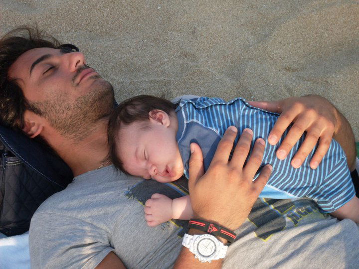 Francesco Pozzessere, Floriana Summa e il piccolo Francesco Francesco Pozzessere, Floriana Summa e il piccolo Francesco