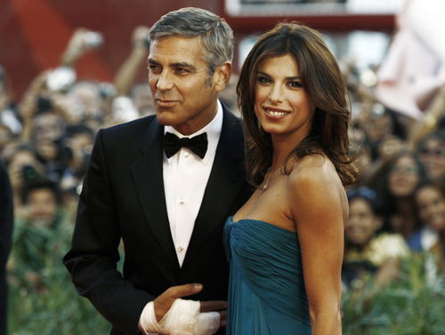 George Clooney e Elisabetta Canalis