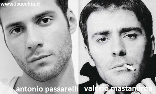 Somiglianza tra Antonio Passarelli e Valerio Mastandrea