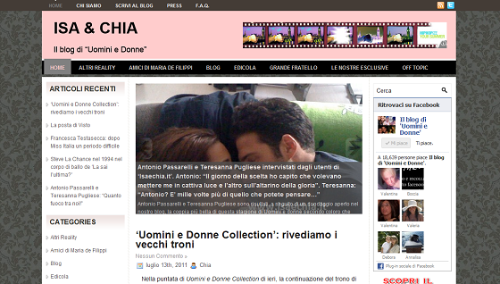 IsaeChia.it si rinnova! preview