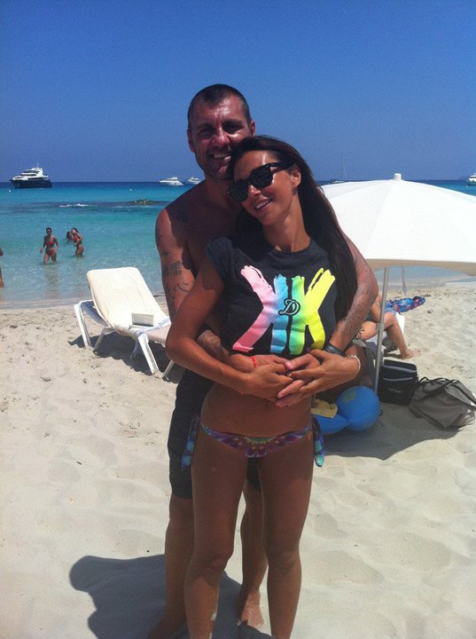 Linda Santaguida e Bobo Vieri Linda Santaguida e Bobo Vieri