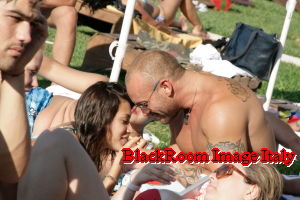 Massimo Scattarella e Caroline Cecere Massimo Scattarella e Caroline Cecere