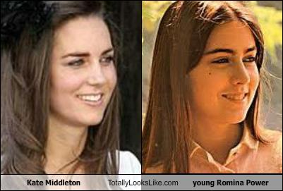 Somiglianza tra Kate Middleton e Romina Power preview