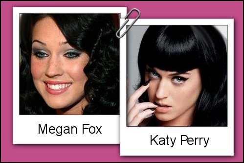Somiglianza tra Megan Fox e Katy Perry