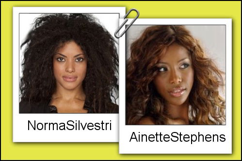Somiglianza tra Norma Silvestri e Ainett Stephens Somiglianza tra Norma Silvestri e Ainett Stephens