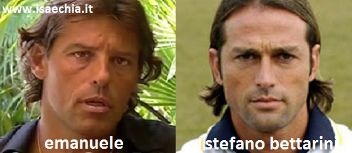 Somiglianza tra il tronista Emanuele e Stefano Bettarini Somiglianza tra il tronista Emanuele e Stefano Bettarini