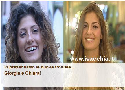 Giorgia Lucini e Chiara Sammartino: ecco i volti delle nuove troniste di Uomini e donne preview
