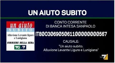 Aiuto per gli alluvionati Aiuto per gli alluvionati