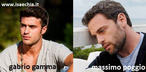 Somiglianza tra Gabrio Gamma e Massimo Poggio article-post