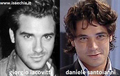 Somiglianza tra Giorgio Iacovitti e Daniele Santoianni