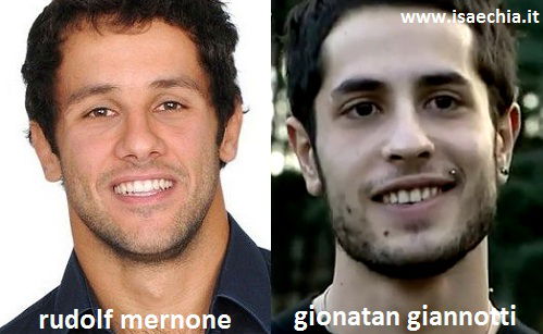 Somiglianza tra Rudolf Mernone e Gionatan Giannotti Somiglianza tra Rudolf Mernone e Gionatan Giannotti