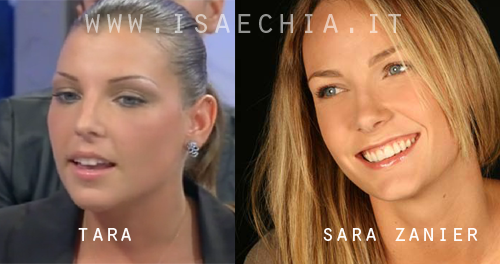 Somiglianza tra Tara Gabrieletto e Sara Zanier preview