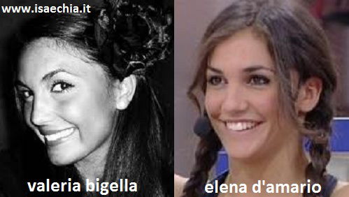 Somiglianza tra Valeria Bigella ed Elena D’Amario article-post