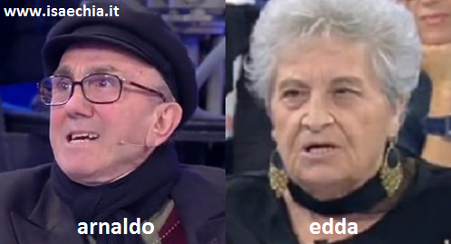 Somiglianza tra la dama Edda e il cavaliere Arnaldo preview