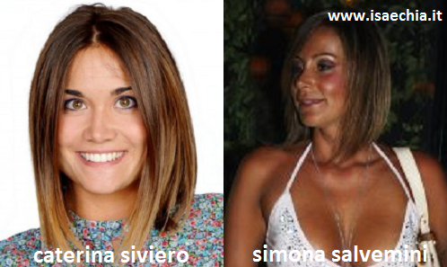Somiglianza tra Caterina Siviero e Simona Salvemini preview
