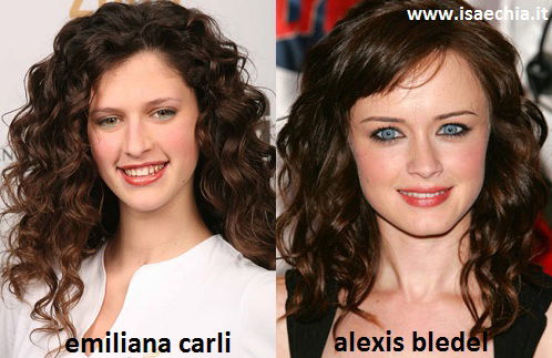 Somiglianza tra Emiliana Carli e Alexis Bledel preview