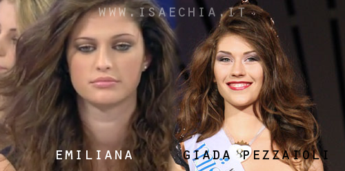 Somiglianza tra Emiliana Carli e Giada Pezzaioli preview