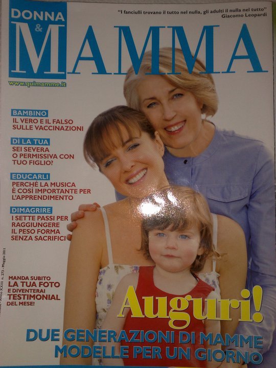 Angela Artosin sulla copertina di ‘Donna e mamma’: foto