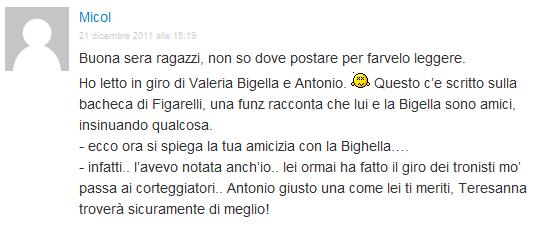 Antonio Passarelli su Facebook smentisce il presunto flirt con Valeria Bigella preview