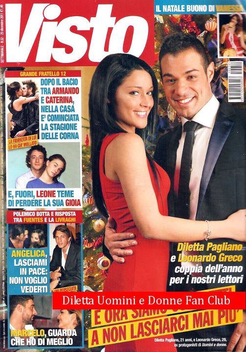 Leonardo Greco e Diletta Pagliano, coppia dell’anno per ‘Visto’, in copertina nel nuovo numero del settimanale preview