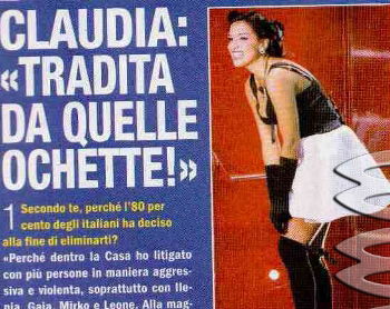 Il Confessionale di Laura Drzewicka – Claudia Letizia: “Tradita da quelle ochette!” preview