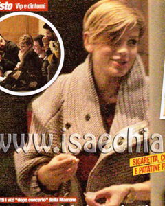 Emma Marrone, archiviati gli spinelli, si concede Bacco e tabacco! preview