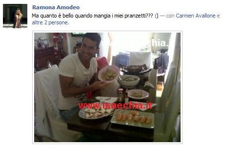 Ramona Amodeo: status e foto di Mario De Felice su Facebook