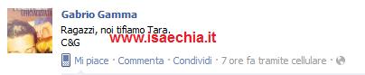 Chiara Sammartino e Gabrio Gamma fanno il tifo per Tara Gabrieletto article-post