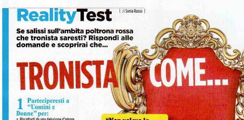 Uomini e Donne Test: Tronista come… preview