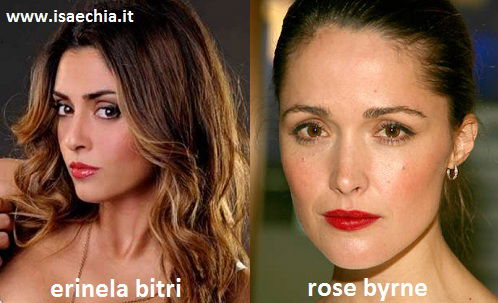Somiglianza tra Erinela Bitri e Rose Byrne preview