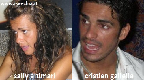 Somiglianza tra Sally Altimari e Cristian Gallella