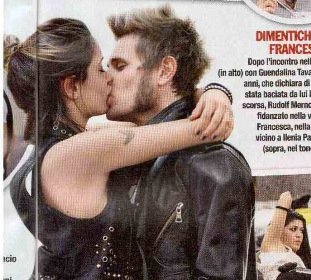Armando Avellino e Caterina Siviero: E un bacio dà via libera all’ormone.