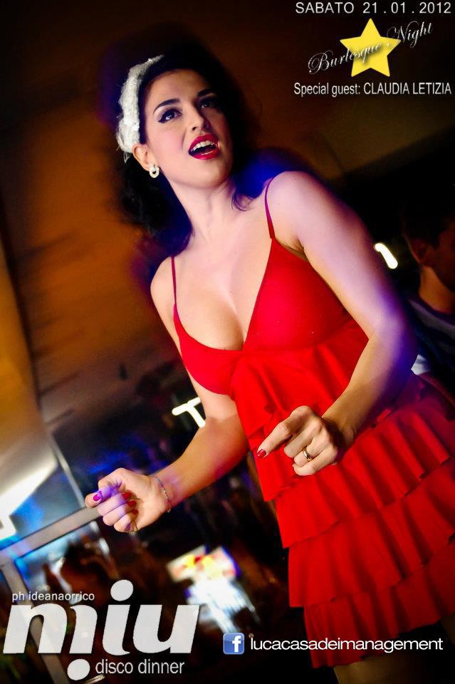 Claudia Letizia: serata preview