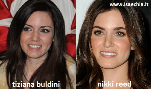 Somiglianza tra Tiziana Buldini e Nikki Reed preview