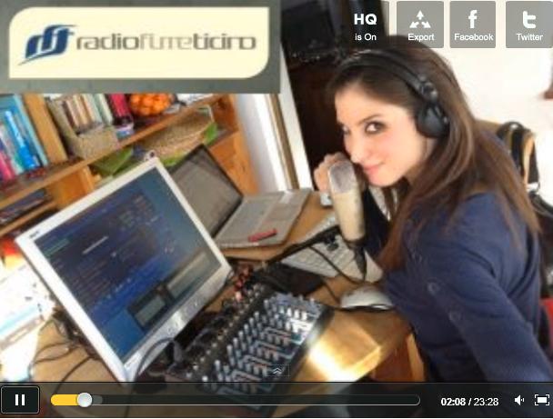 Margherita Zanatta e Andrea Cocco alla conduzione di un programma radiofonico: video preview