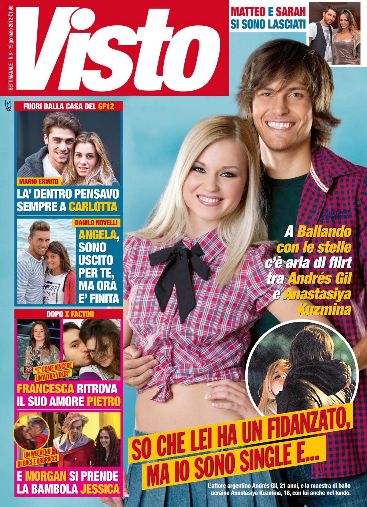 Sarah Nile e Matteo Guerra sulla nuova copertina di Visto article-post