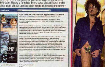 Vip nella rete: Emma Marrone chiede scusa a Kekko Silvestre; Guido Genovesi imita Belen Rodriguez; Remo Nicolini felice con Claudia Losito preview